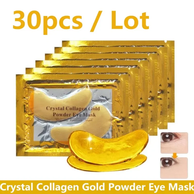 Whitening Powder Activated - Crystal Collagen Gold Powder Eye Mask