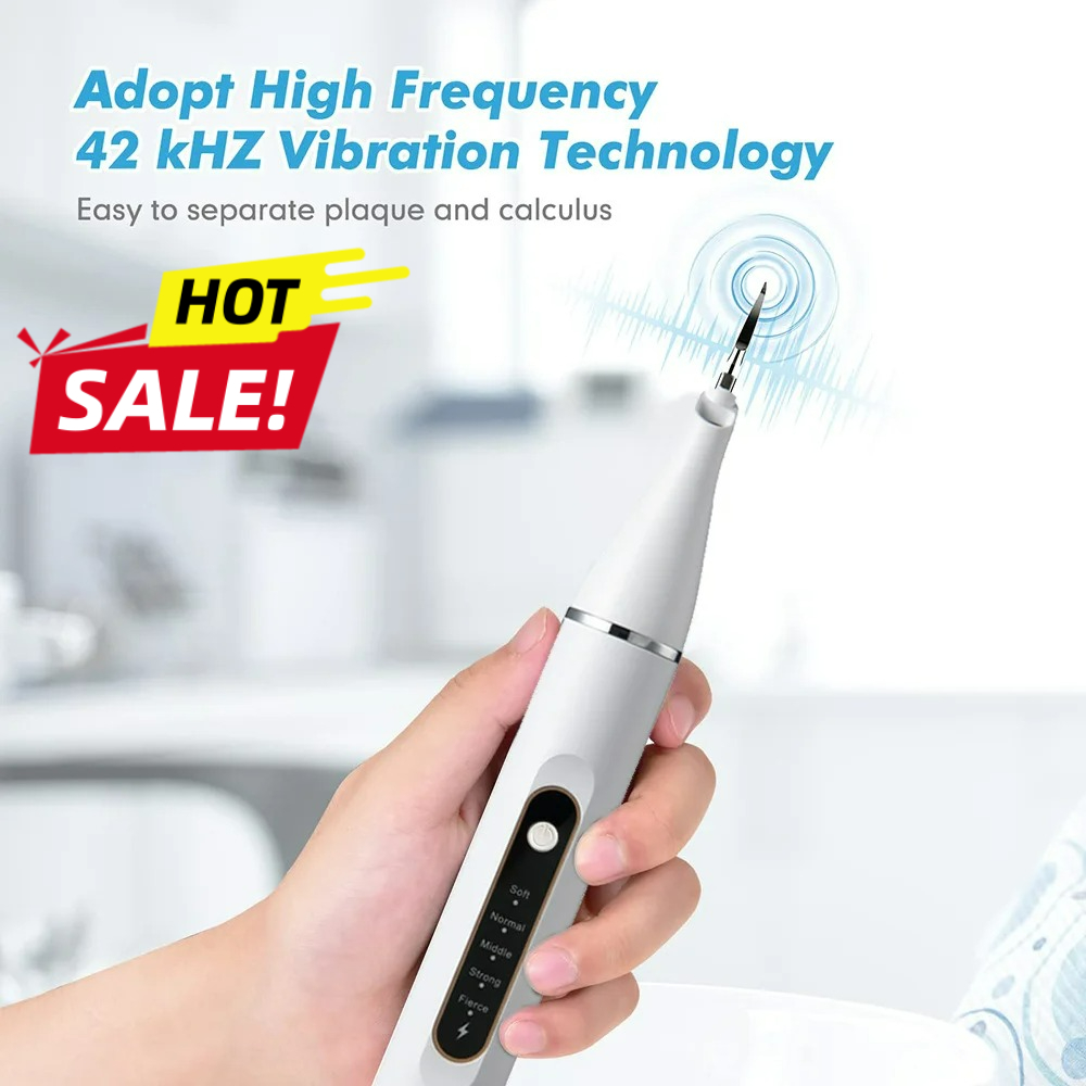 Teeth Whitening Or Tooth Whitening - Ultrasonic Electric Tooth Cleaner Dental Scaler