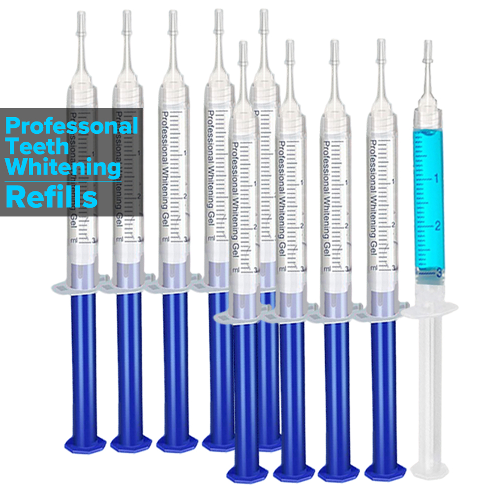 Teeth Whitening Laser - Teeth Whitening Gel Refill Syringe Tooth