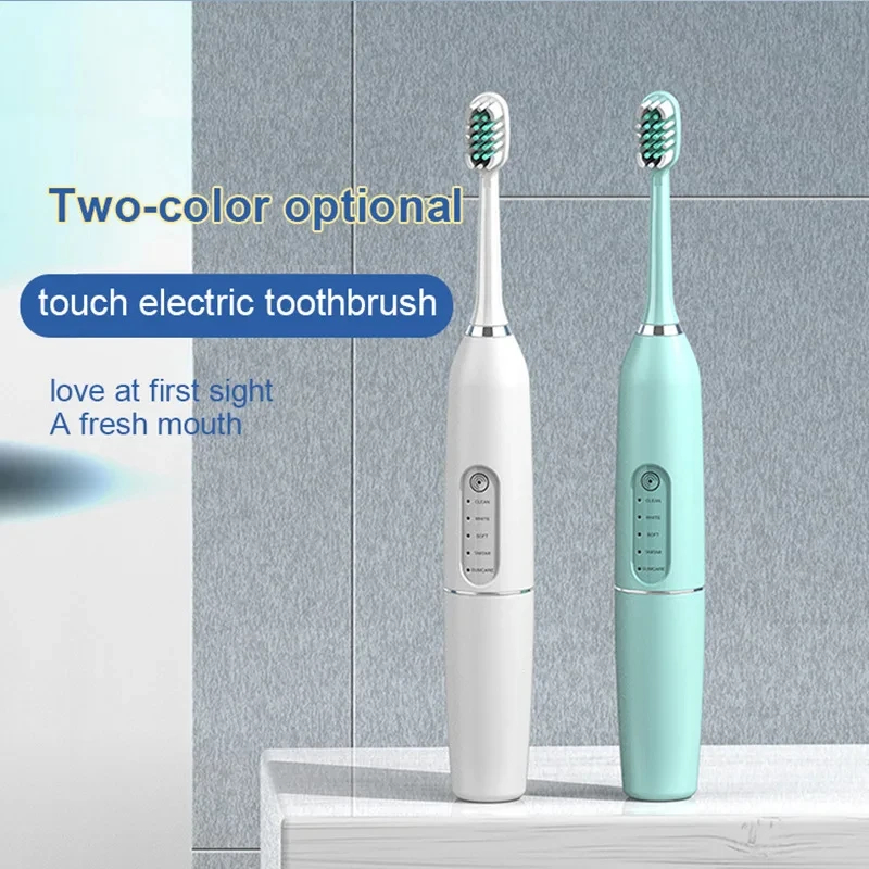 Teeth Whitening Or Tooth Whitening - Electric Toothbrush Adult Ultrasonic Teeth Cleaning