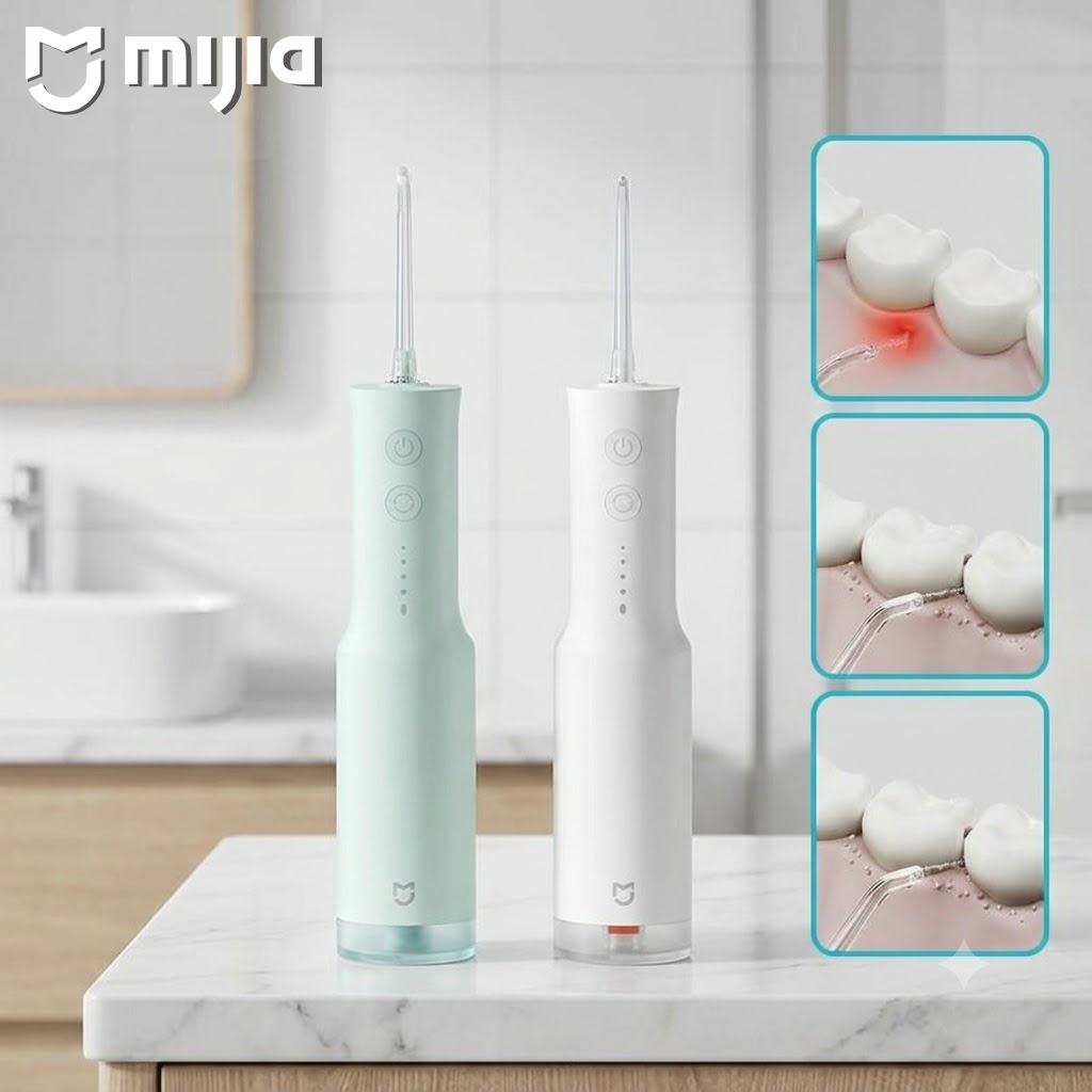 Teeth Whitening Or Tooth Whitening - Xiaomi Portable Oral Irrigator F300 Dental