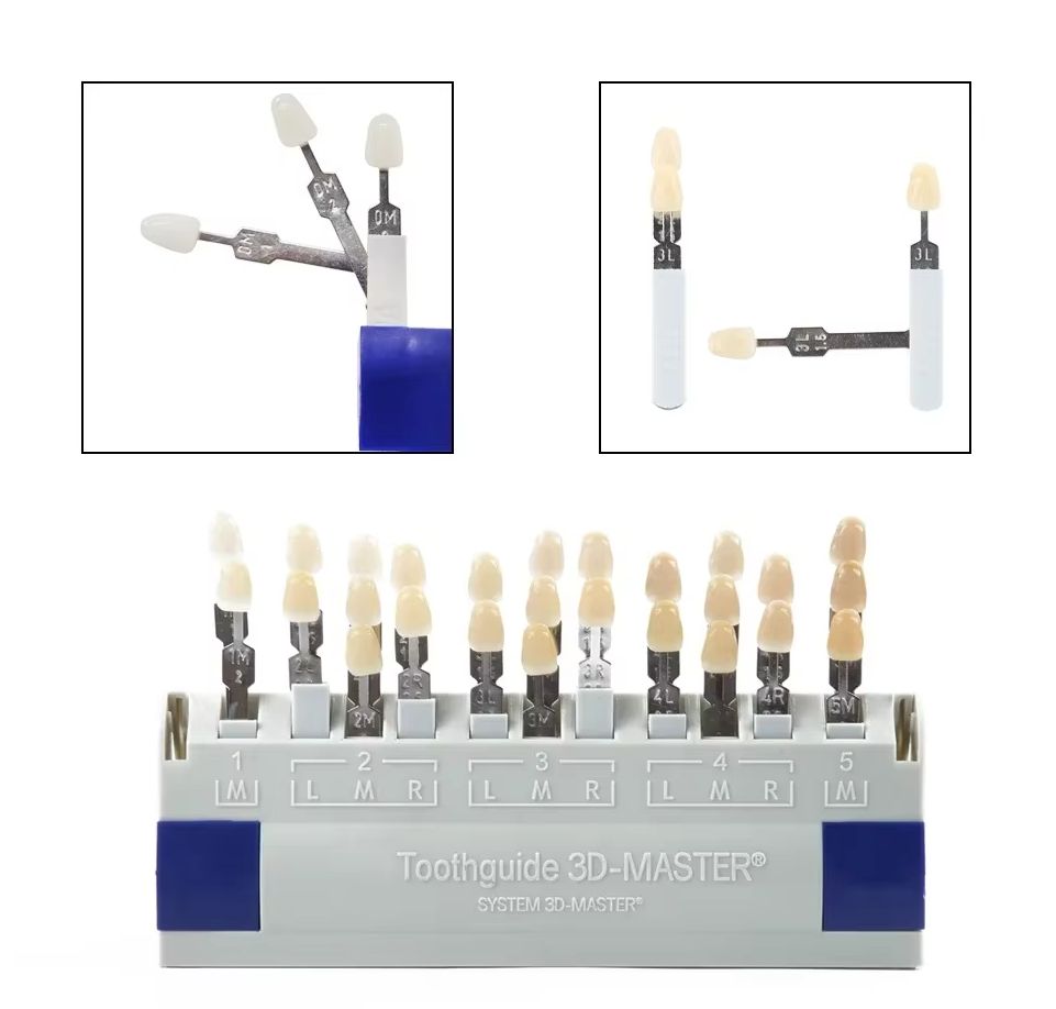 Teeth Whitening Shade Guide - Vita 3D Master Dental Lab Bleach