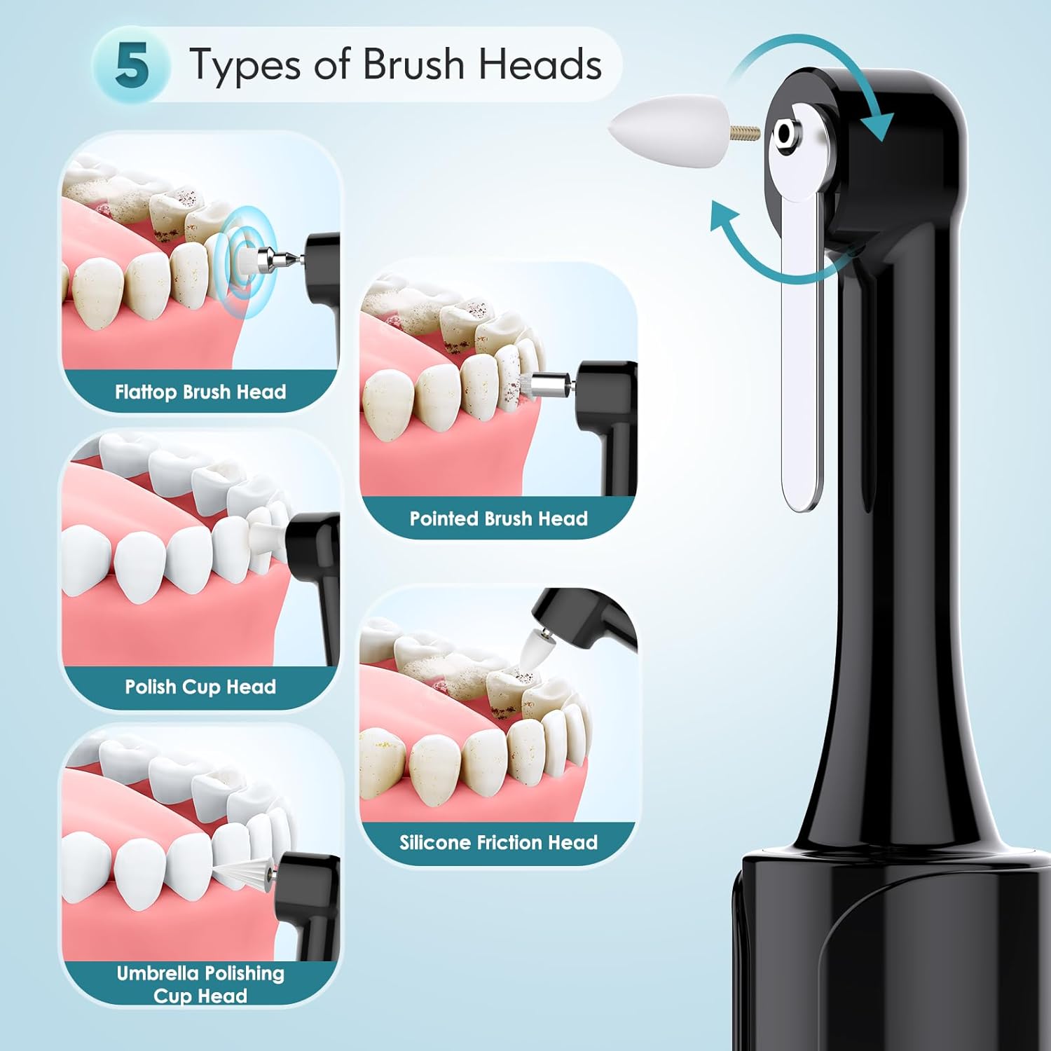 Tooth Polisher Rechargeable Te - Teeth Whitening Or Tooth Whitening ulasan dan harga
