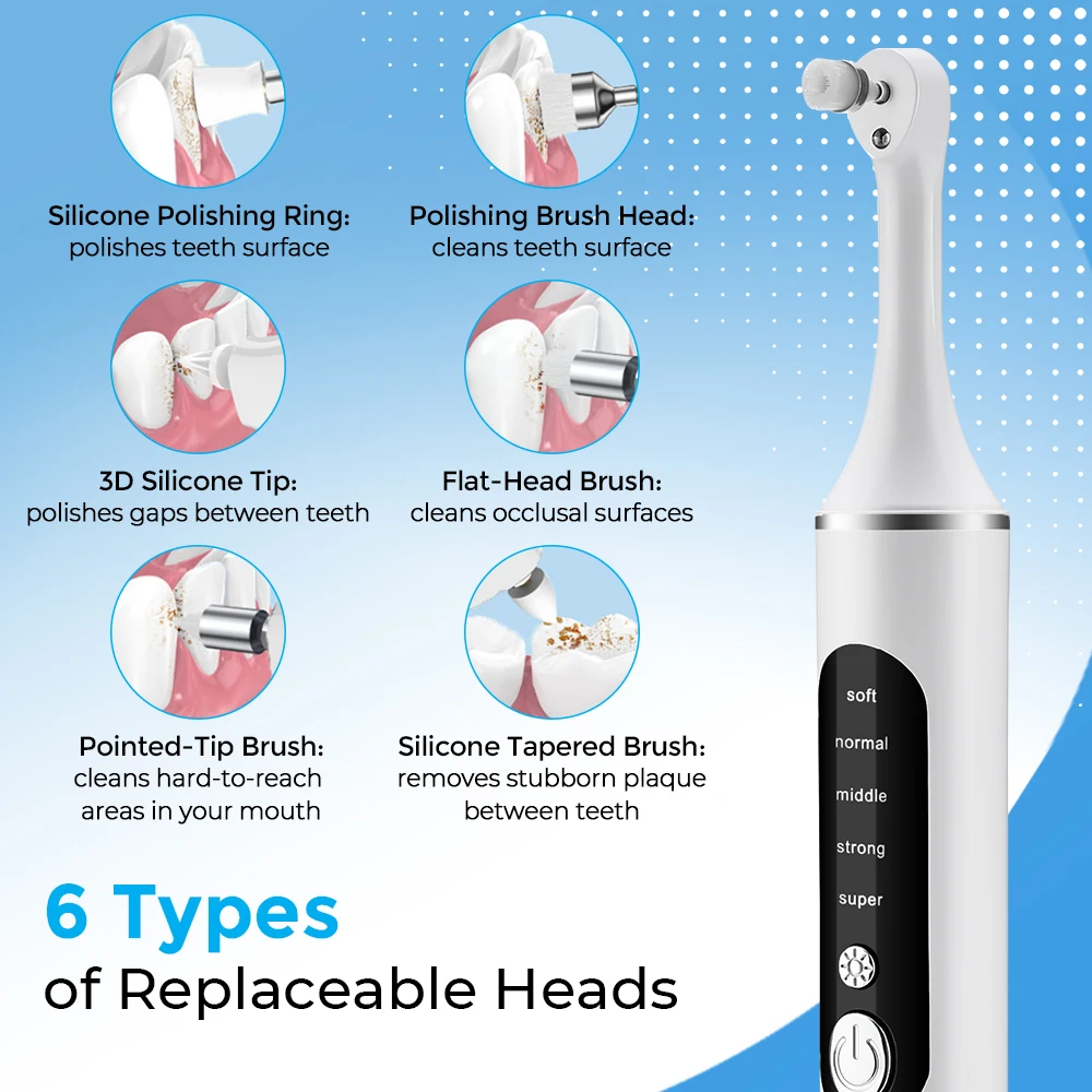 Electric Tooth Polisher Teeth  - Teeth Whitening Or Tooth Whitening ulasan dan harga