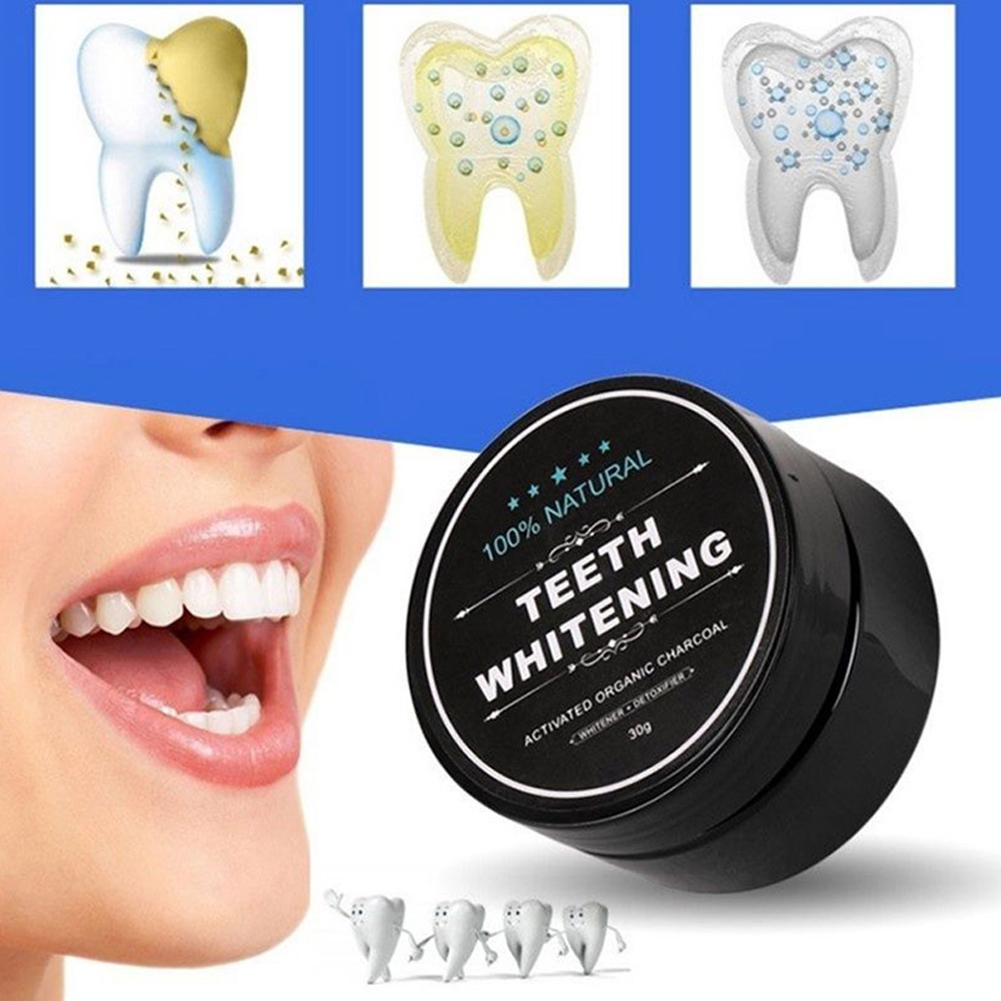 1/3/5/10Pcs Ntural Teeth White - Teeth Whitening Activated Organic Charcoal ulasan dan harga