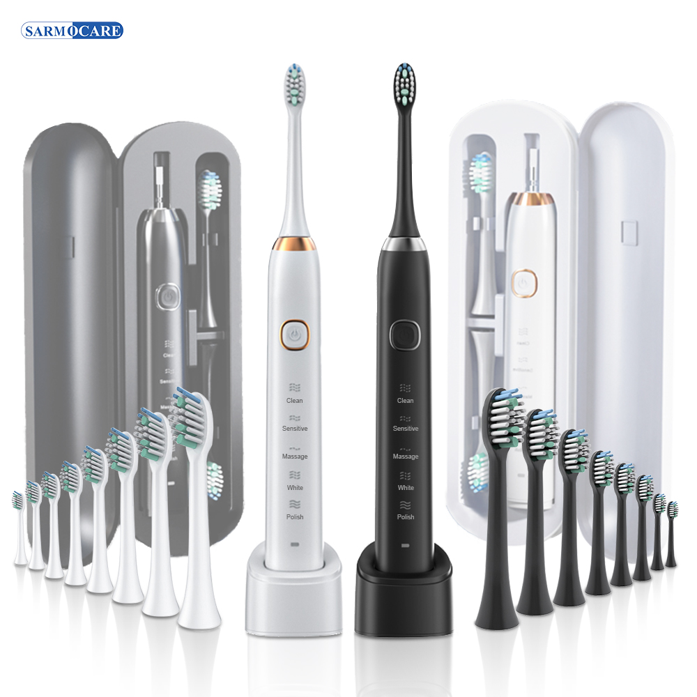 Electric Sonic Toothbrush 8 Br - Teeth Whitening Or Tooth Whitening ulasan dan harga