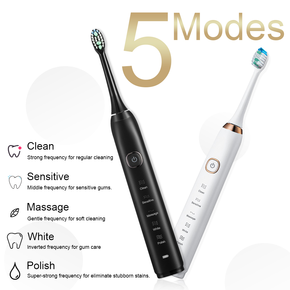 Electric Sonic Toothbrush 8 Br - Teeth Whitening Or Tooth Whitening ulasan dan harga