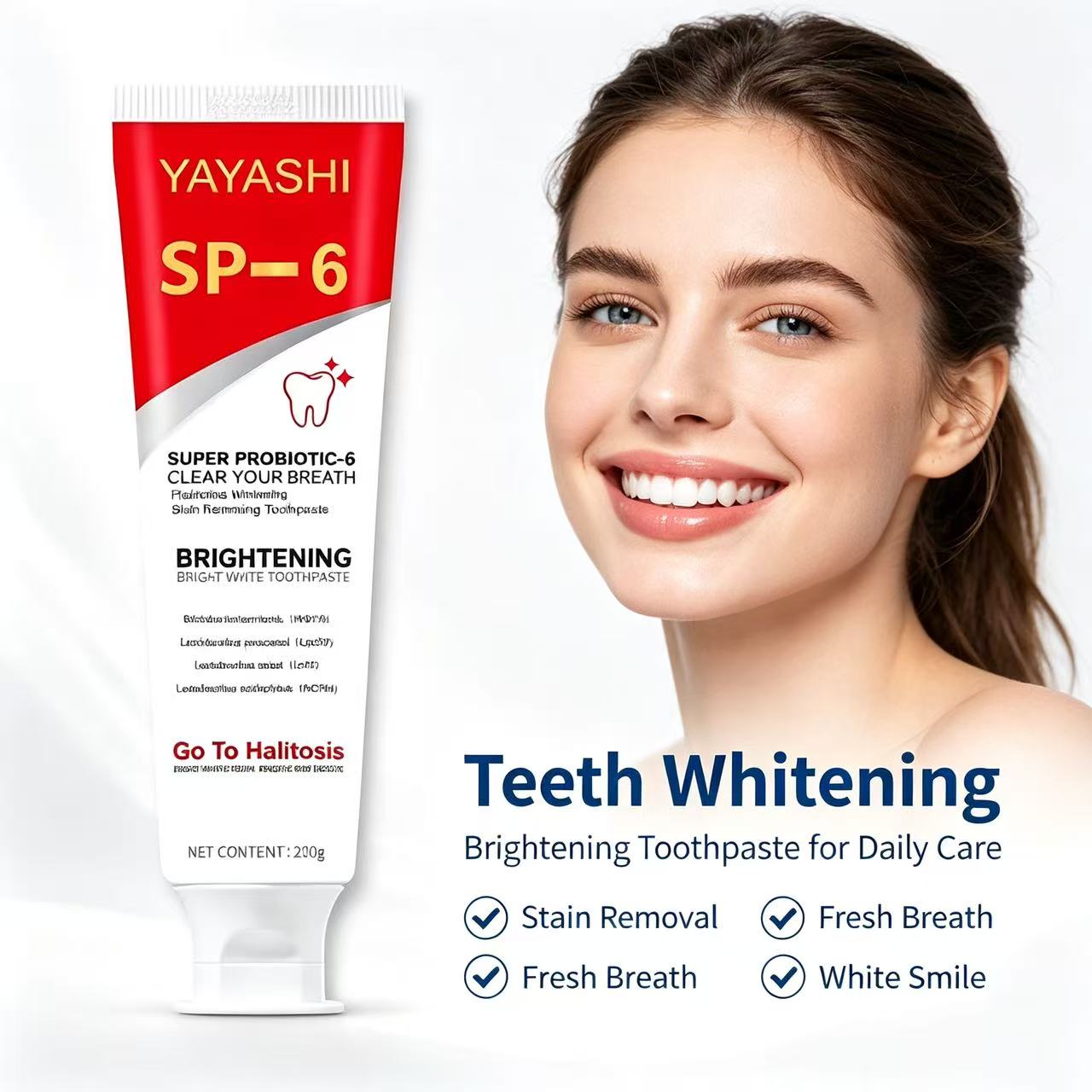 Sp-6 Probiotic Toothpaste Brig - Teeth Whitening Treatment ulasan dan harga