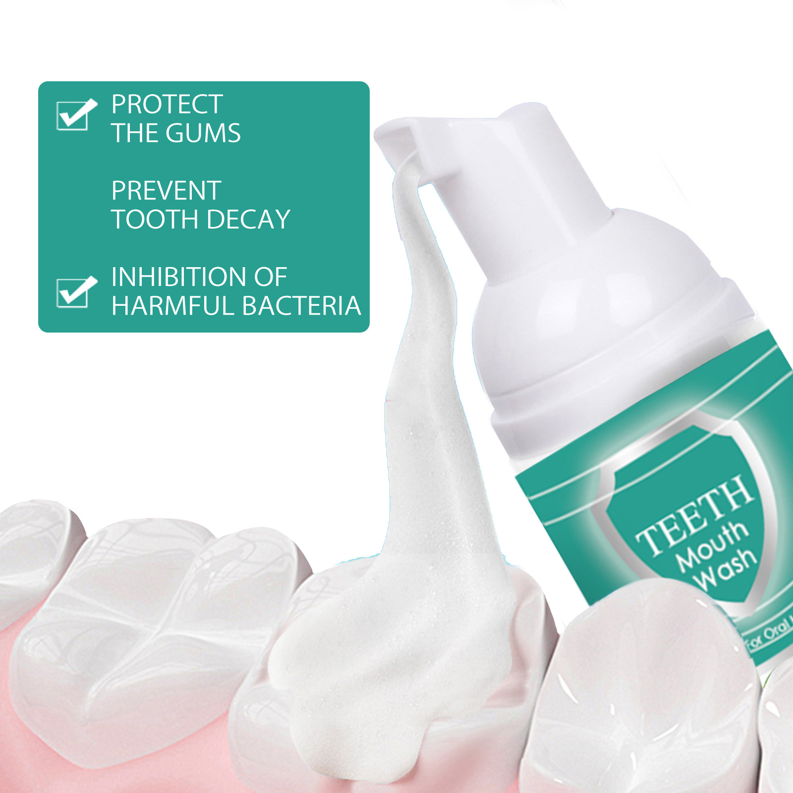 Foaming Toothpaste Mousse - De - Teeth Whitening Foam Toothpaste ulasan dan harga