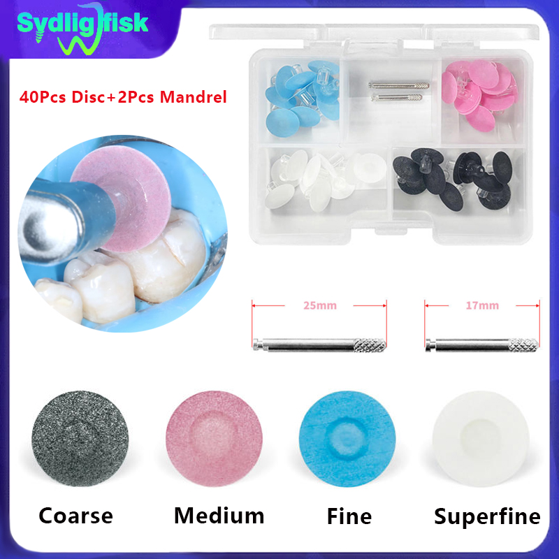 40Pcs Dental Polishing Disc Co - Teeth Whitening Uk ulasan dan harga