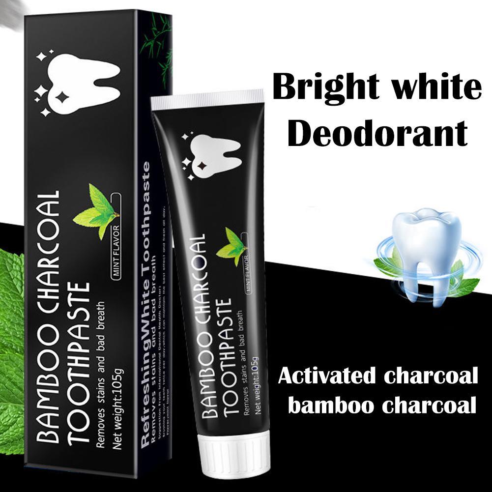 Bamboo Charcoal Toothpaste,Tee - Teeth Whitening Charcoal ulasan dan harga