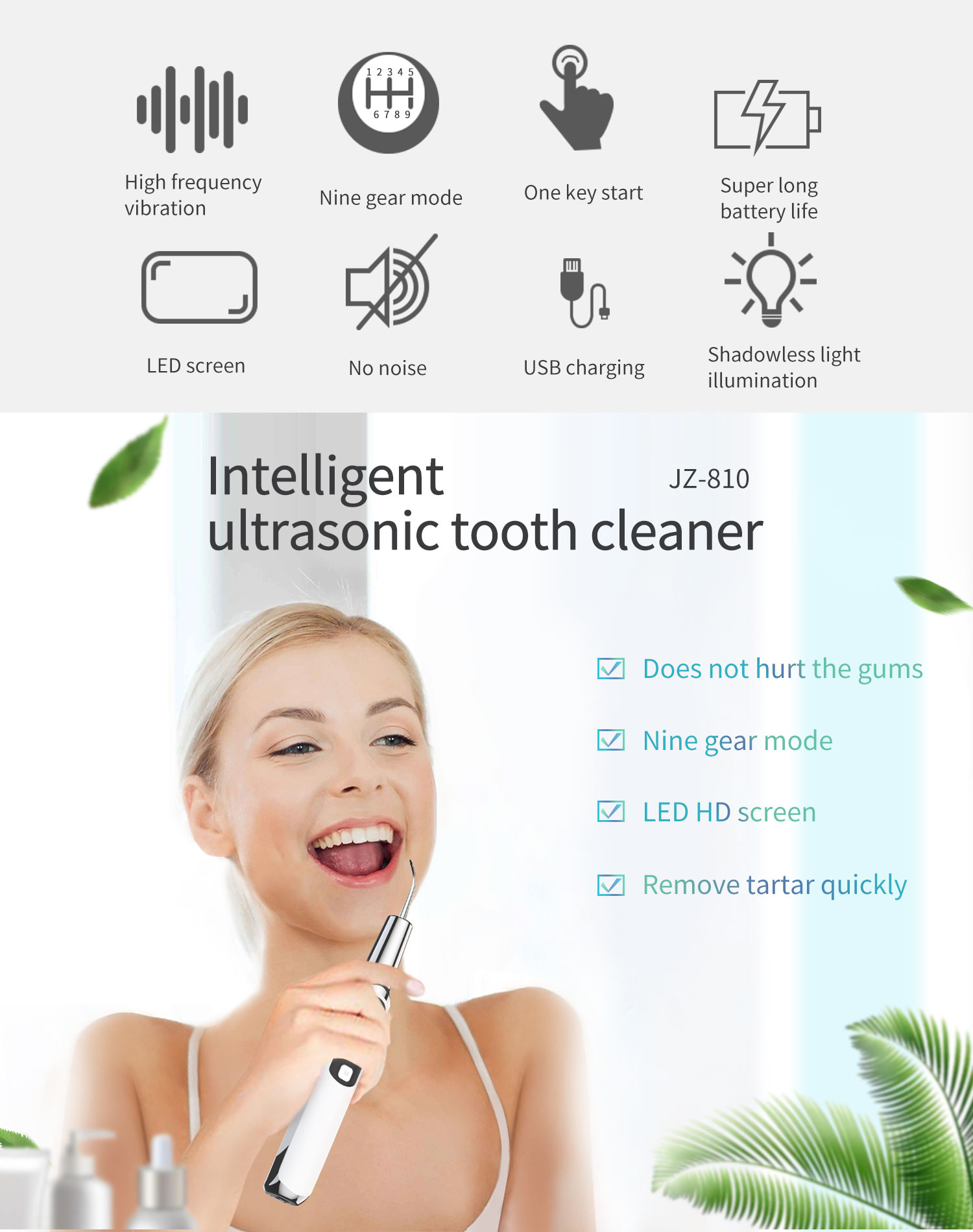 Electric Sonic Dental Calculus - Teeth Whitening Or Tooth Whitening ulasan dan harga