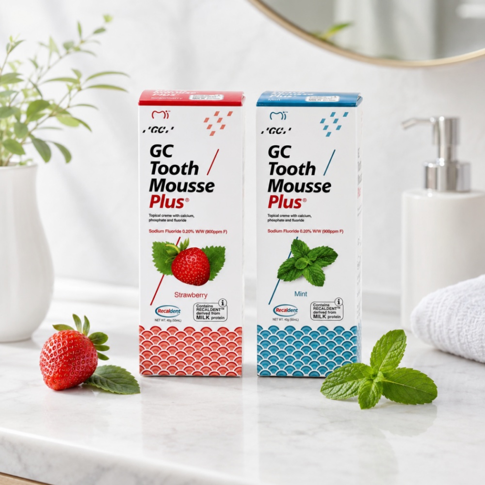 GCTooth Mousse Plus Mint Straw - Teeth Whitening Foam Toothpaste ulasan dan harga