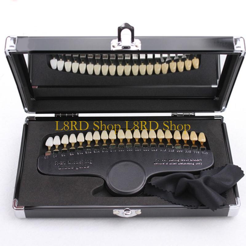 L8RD Professional 3D Teeth Whi - Teeth Whitening Shade Guide ulasan dan harga