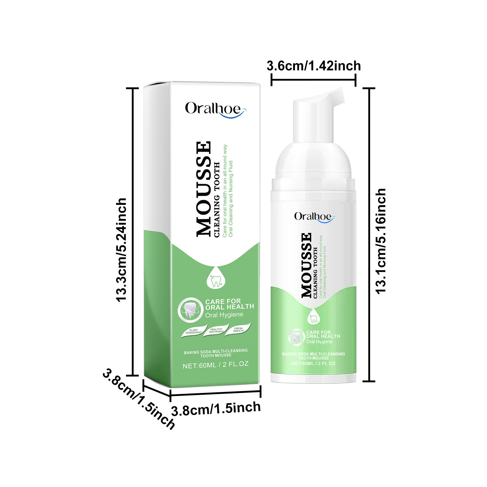 Portable Travel Size Whitening - Teeth Whitening Foam Toothpaste ulasan dan harga