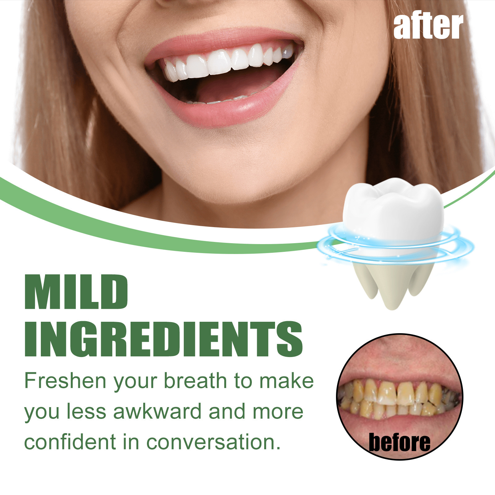 Portable Travel Size Whitening - Teeth Whitening Foam Toothpaste ulasan dan harga