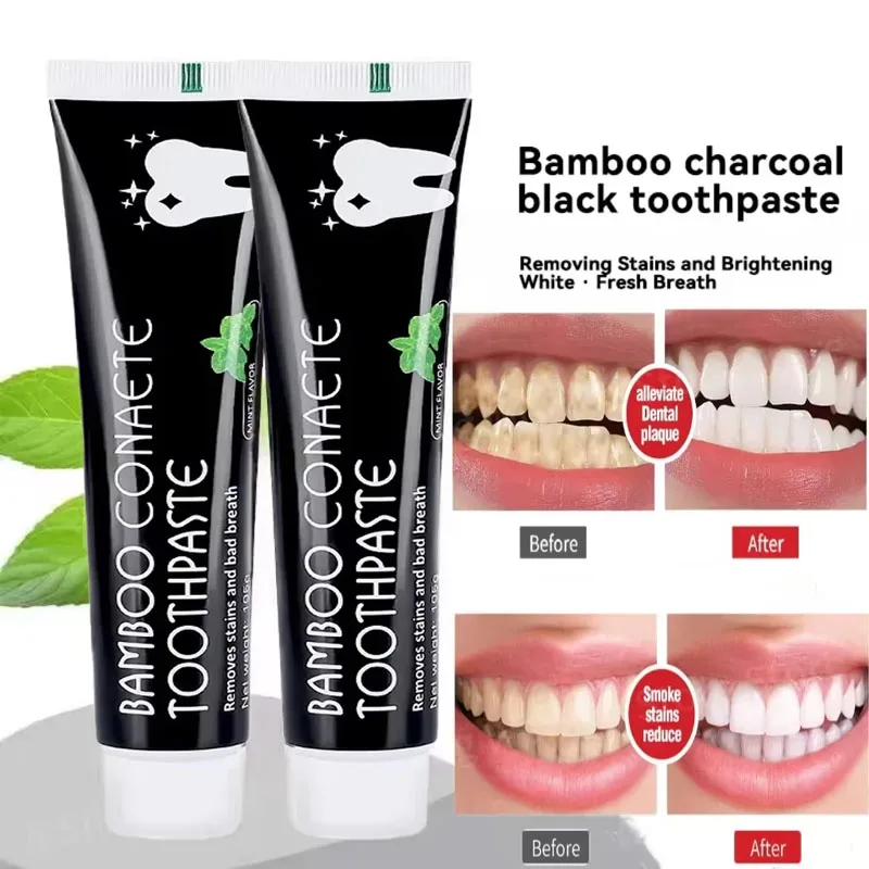 Whitening Toothpaste Bamboo Ch - Teeth Whitening Charcoal ulasan dan harga