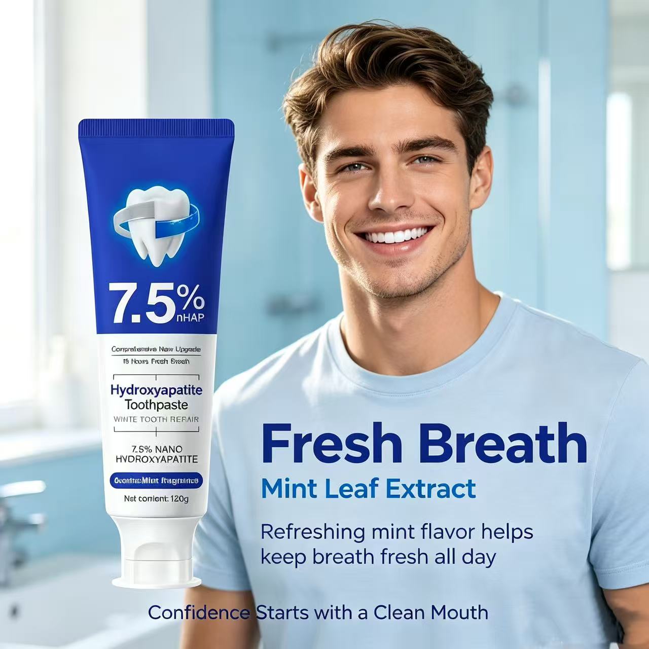 7.5%Nano Hydroxyapatite Toothp - Teeth Whitening Treatment ulasan dan harga