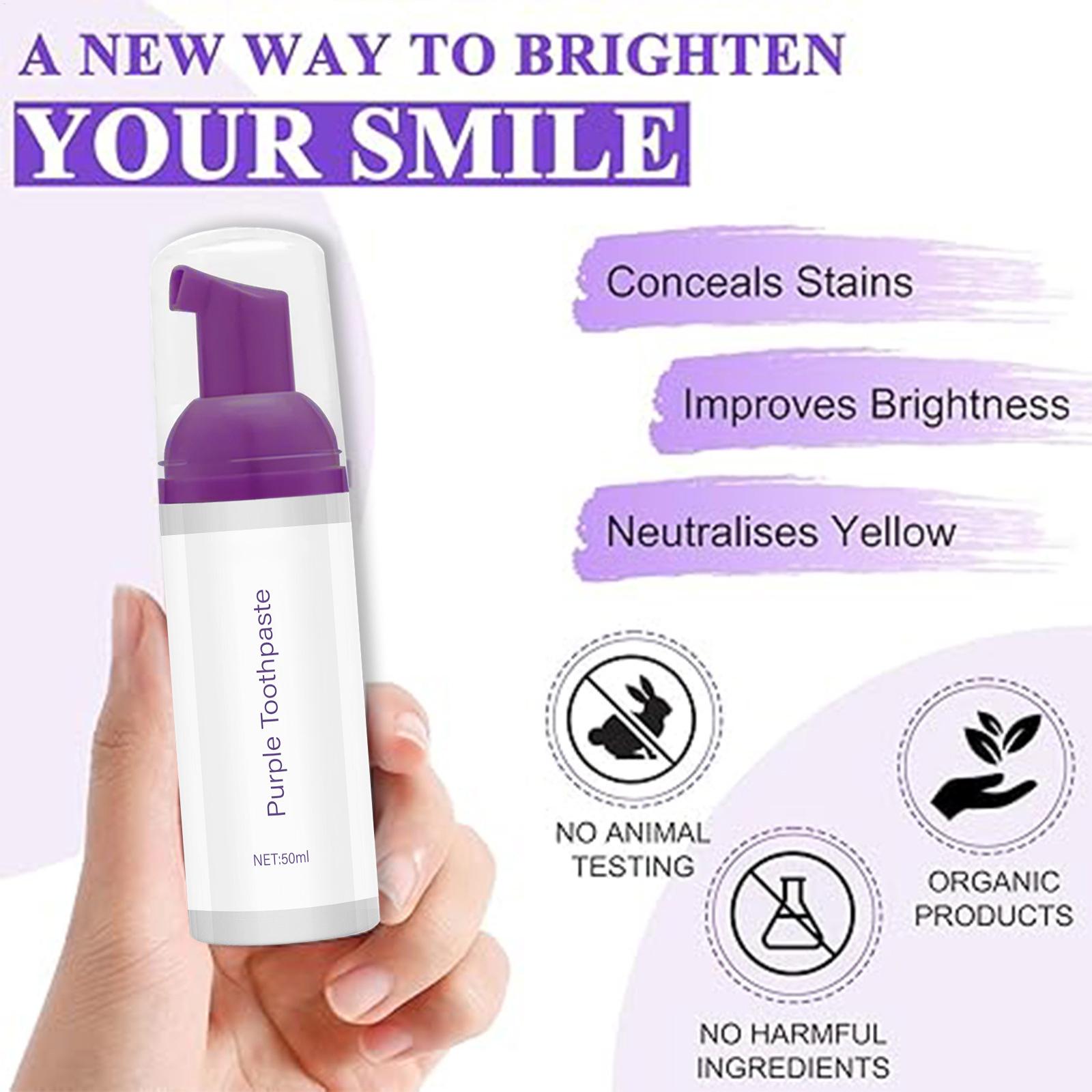 Foaming Toothpaste Fine Foam B - Teeth Whitening Foam Toothpaste ulasan dan harga