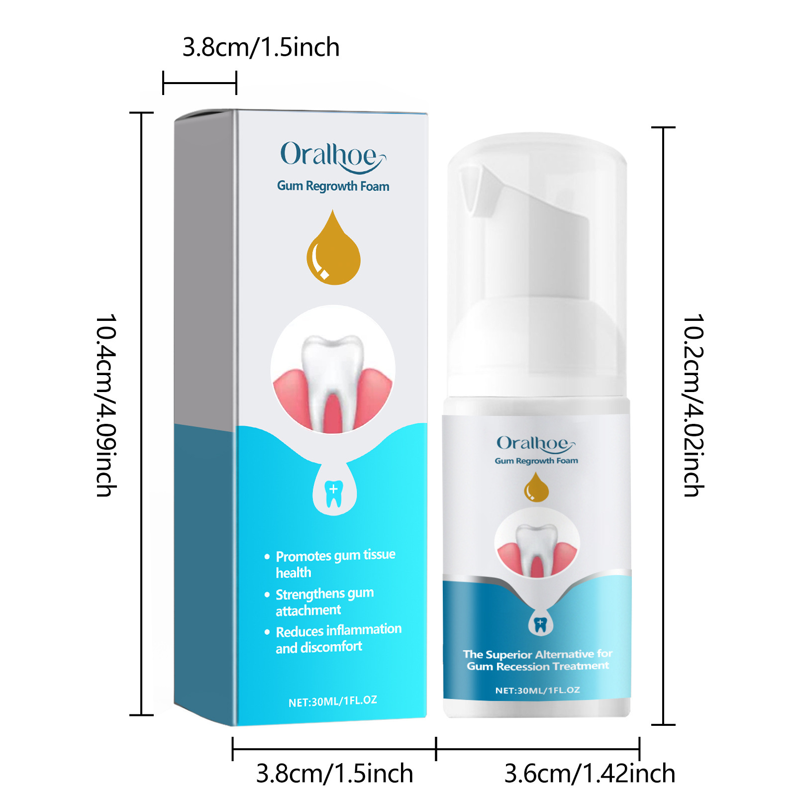 Gum Repair Foam Mousse Toothpa - Teeth Whitening Foam Toothpaste ulasan dan harga