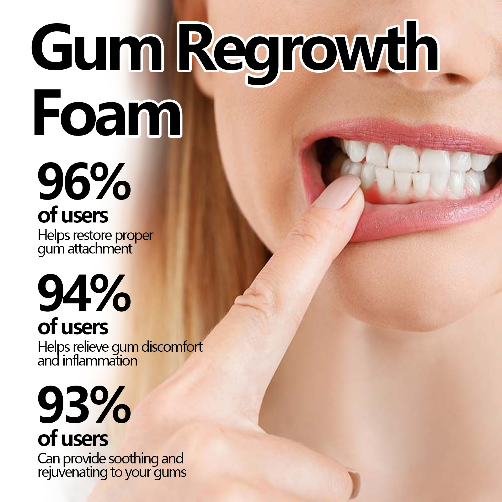 Gum Repair Foam Mousse Toothpa - Teeth Whitening Foam Toothpaste ulasan dan harga