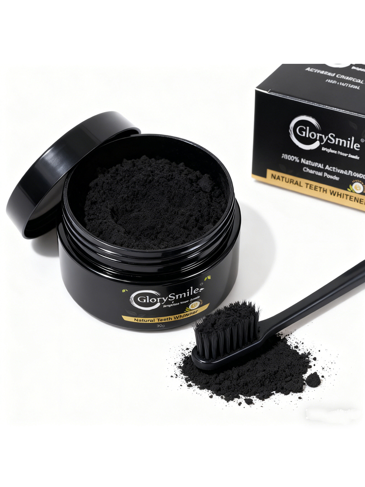 Glorysmile Activated Charcoal  - Whitening Powder Activated ulasan dan harga