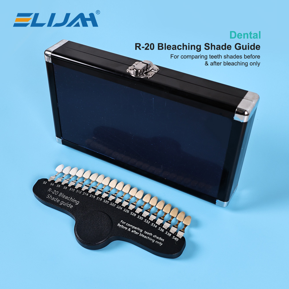 ELIJAH R-20 Bleaching Shade Gu - Teeth Whitening Shade Guide ulasan dan harga