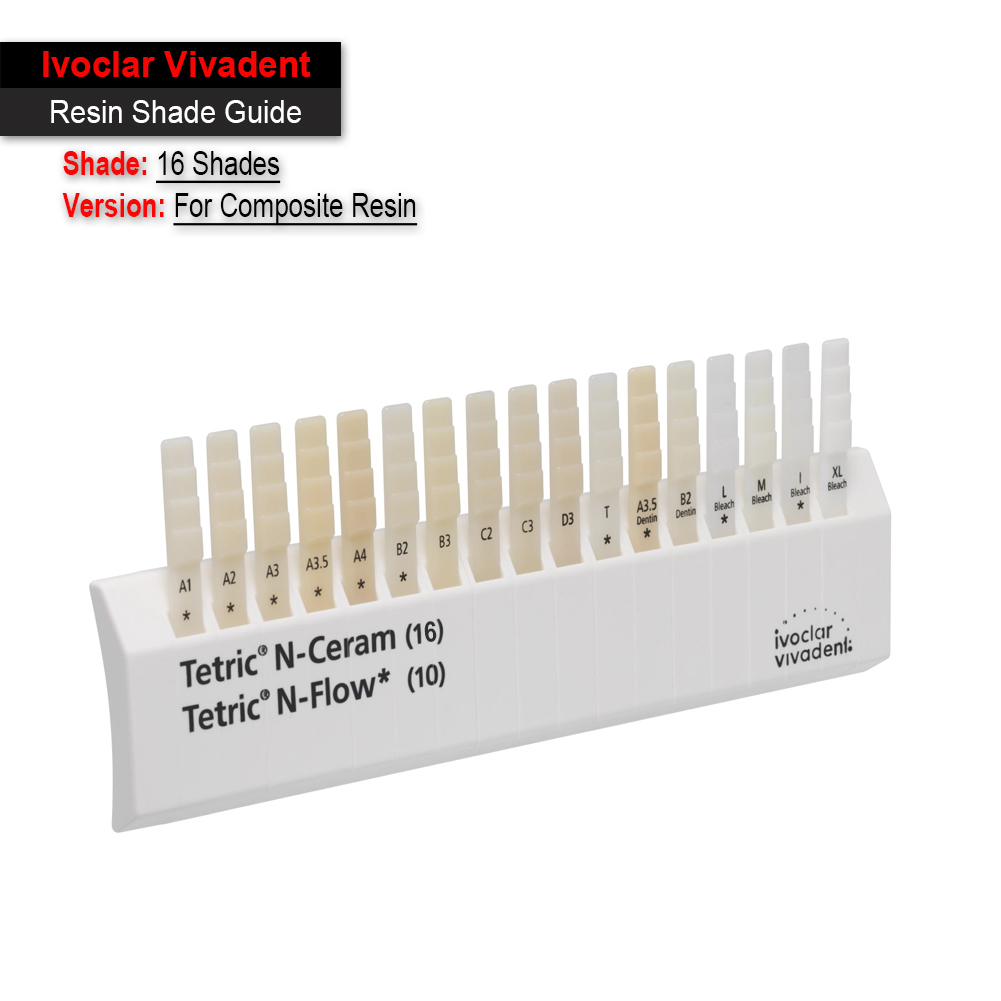 Ivoclar Dental Shade Guide Cro - Teeth Whitening Shade Guide ulasan dan harga