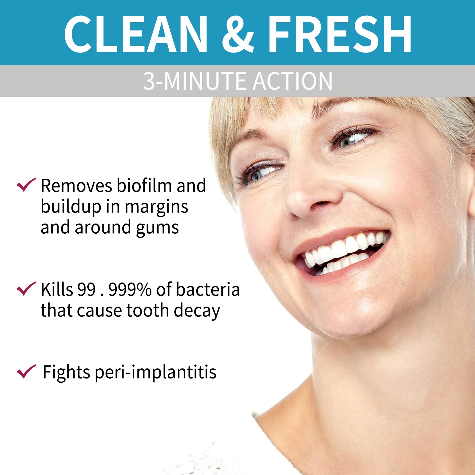 Aligner Denture Cleaner Foam D - Teeth Whitening Treatment ulasan dan harga
