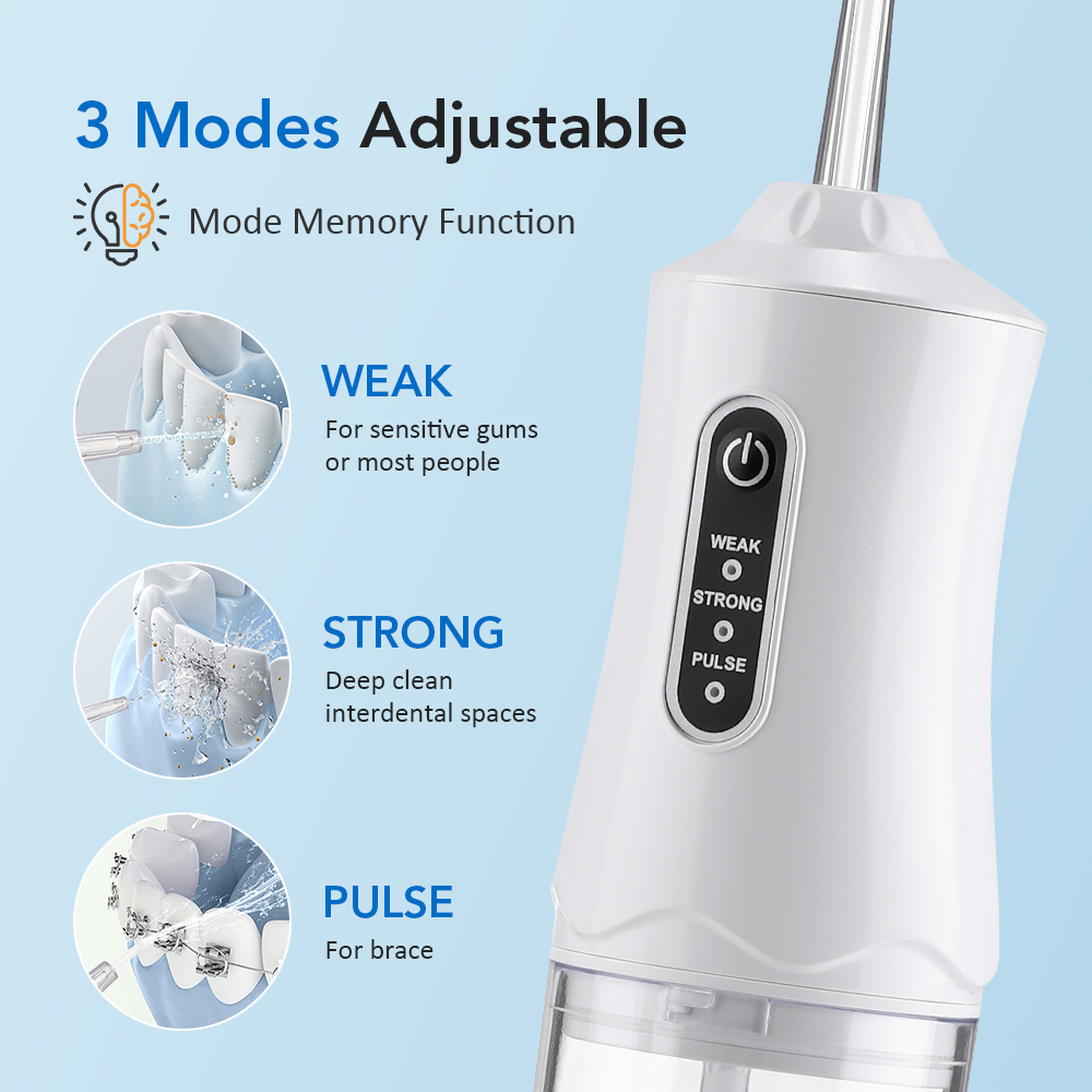 3 Modes Oral Irrigator Portabl - Teeth Whitening Or Tooth Whitening ulasan dan harga