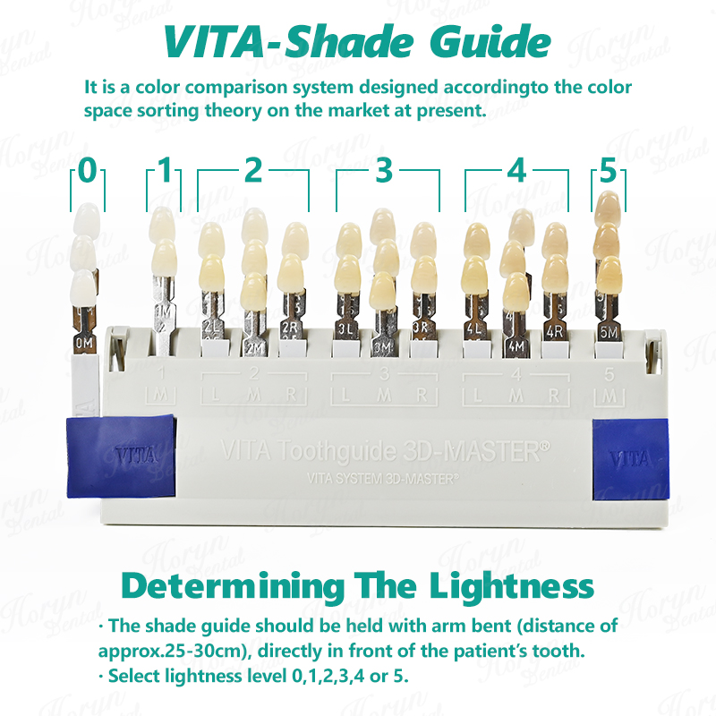 Vita 3D Master Dental Lab Blea - Teeth Whitening Shade Guide ulasan dan harga