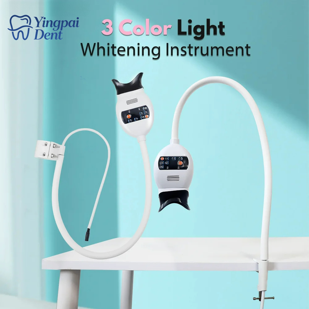 Adjustable 3 Colors LED Teeth  - Teeth Whitening With Light ulasan dan harga
