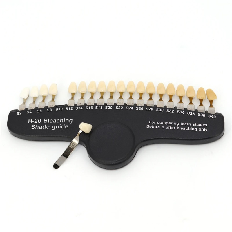 20/27 Colors 3D Dental Lab Ble - Teeth Whitening Shade Guide ulasan dan harga