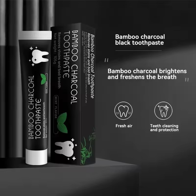 Whitening Toothpaste Bamboo Ch - Teeth Whitening Charcoal ulasan dan harga