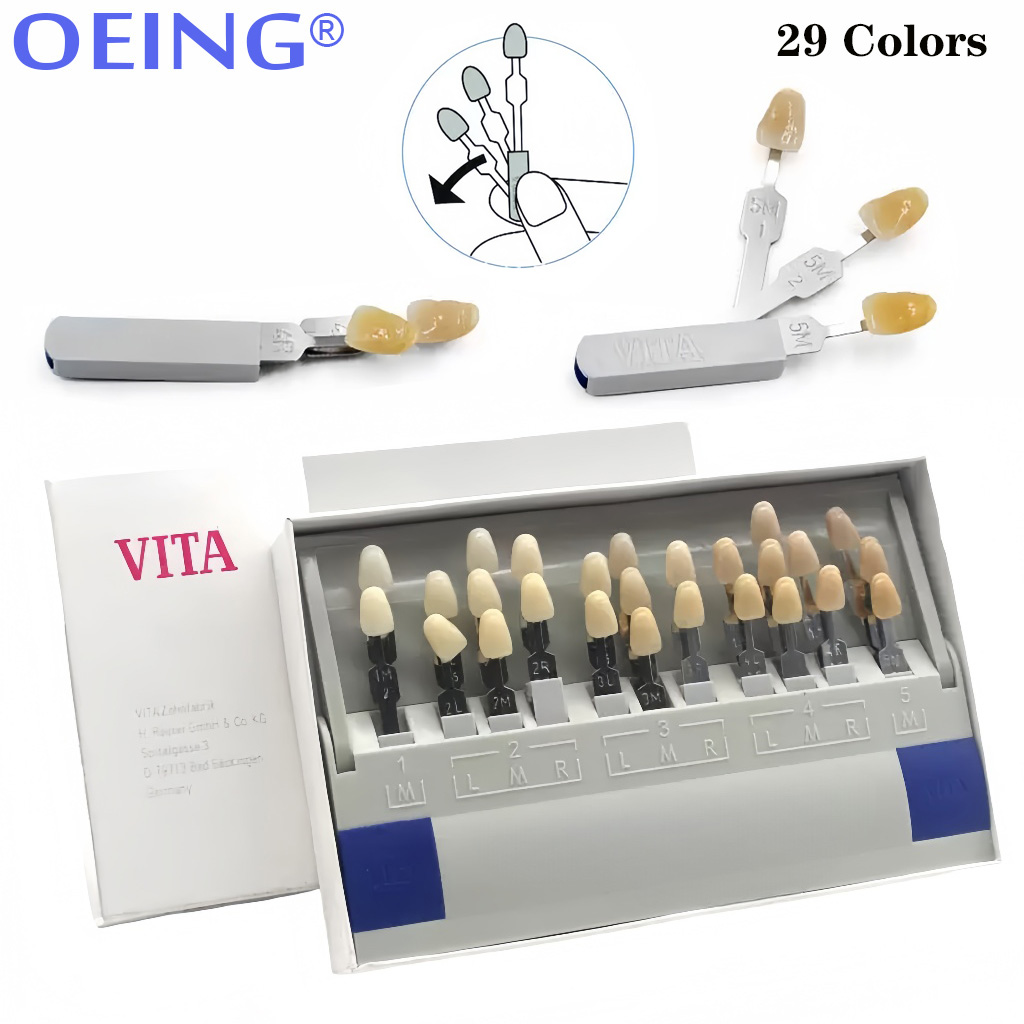 29/16 Colors Teeth Shade Guide - Teeth Whitening Shade Guide ulasan dan harga