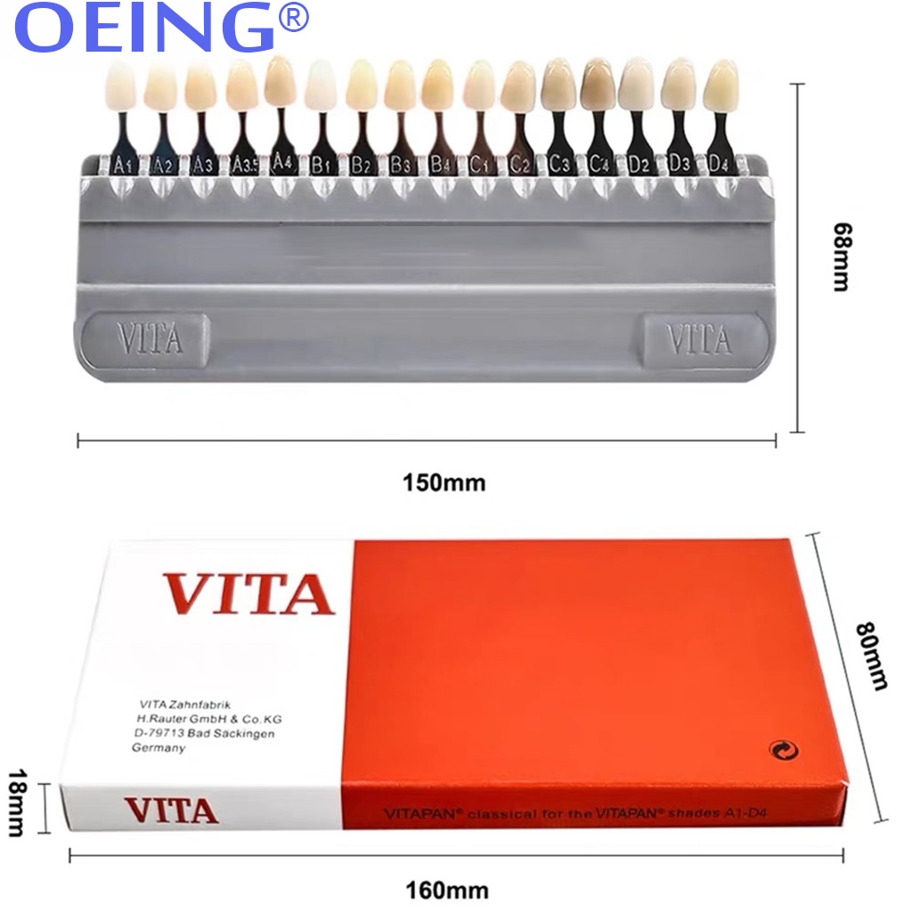 29/16 Colors Teeth Shade Guide - Teeth Whitening Shade Guide ulasan dan harga