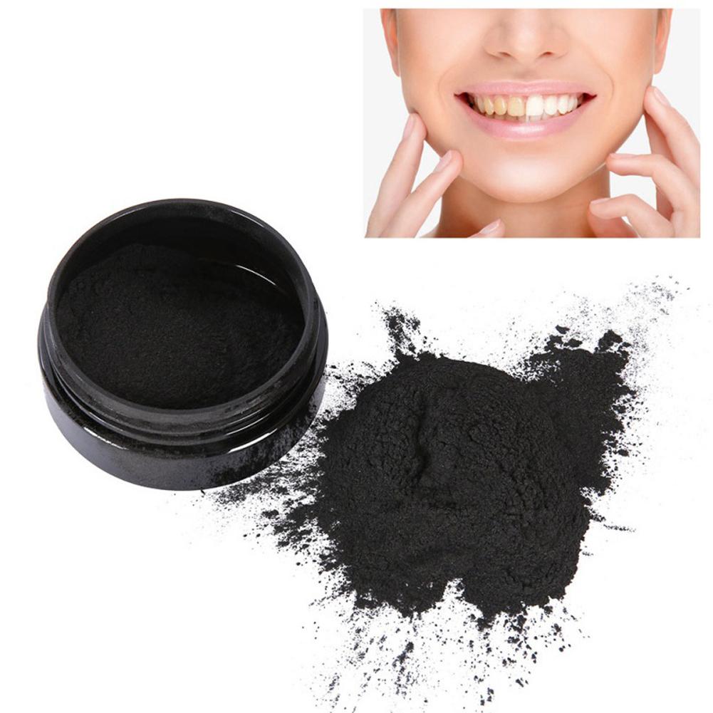 Teeth Whitening Powder Natural - Teeth Whitening Activated Organic Charcoal ulasan dan harga
