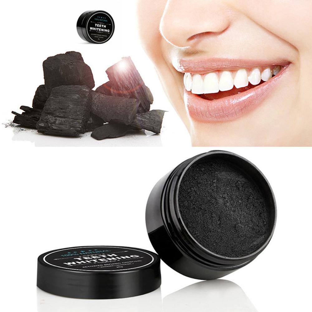 Teeth Whitening Powder Natural - Teeth Whitening Activated Organic Charcoal ulasan dan harga