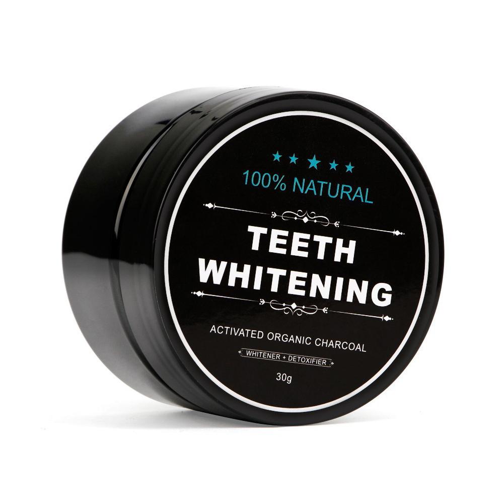 Teeth Whitening Powder Natural - Teeth Whitening Activated Organic Charcoal ulasan dan harga