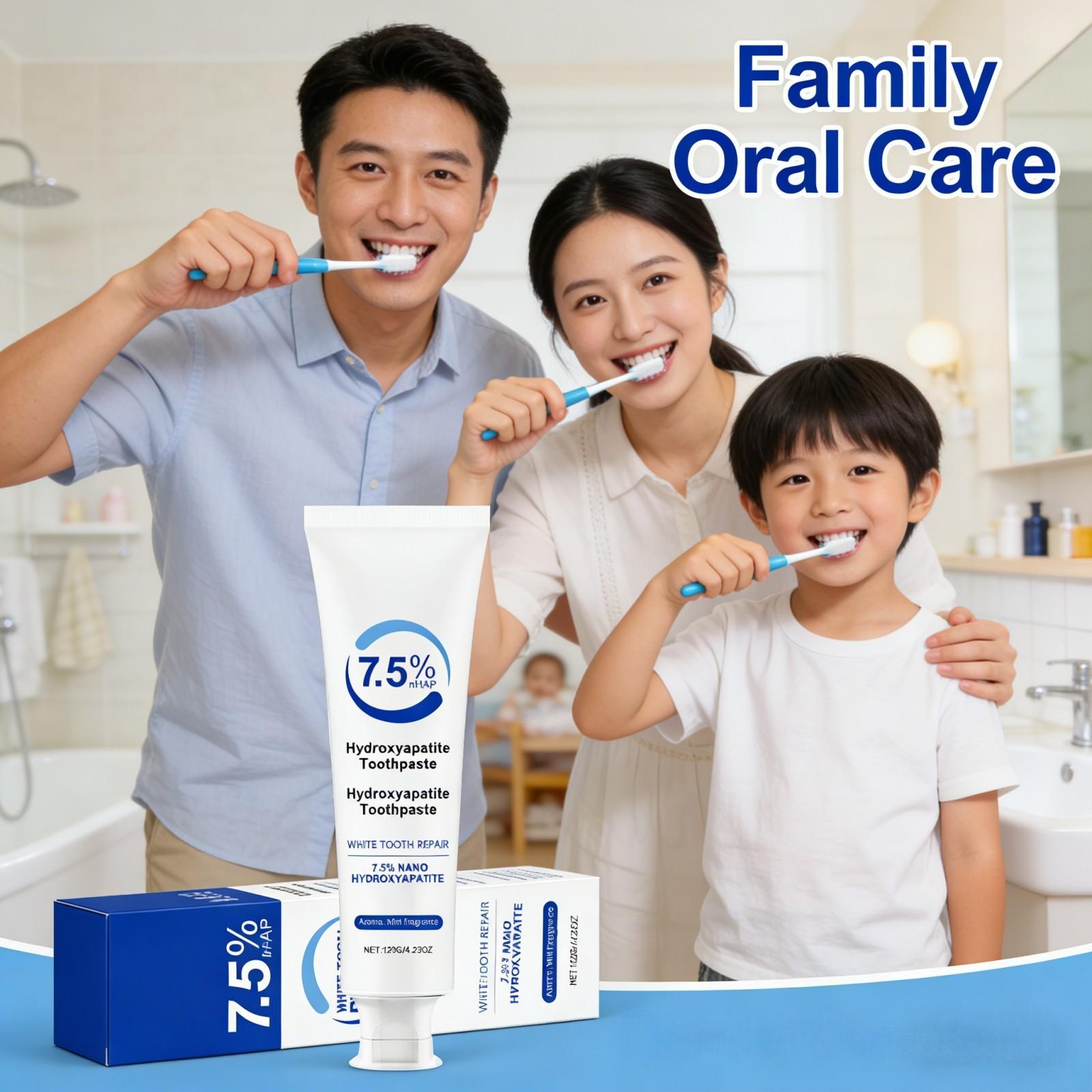 Nano Hydroxyapatite Toothpaste - Teeth Whitening Foam Toothpaste ulasan dan harga